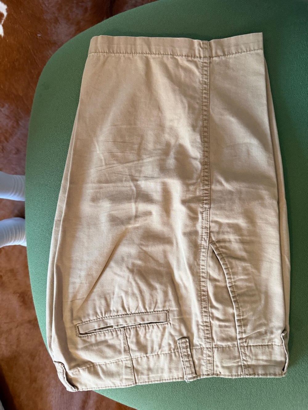 I’m a khaki man.
